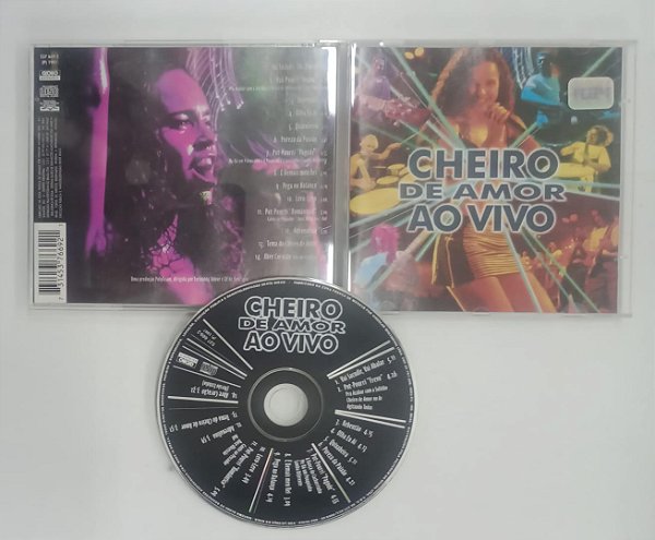 Cd ao Vivo Interprete Cheiro de Amor (1997) [usado]