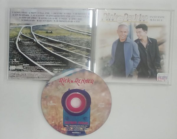 Cd Instante Mágico Interprete Rick e Renner (1999) [usado]