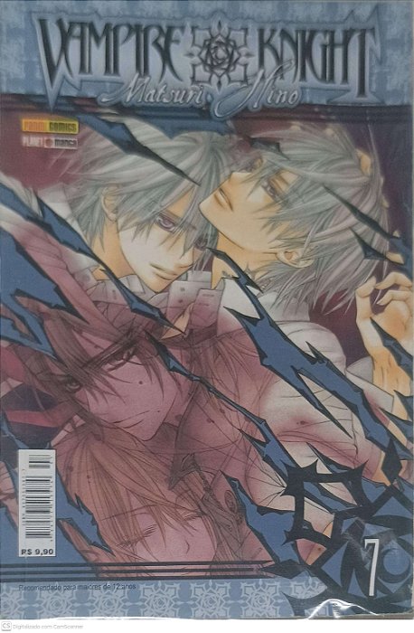 Gibi Vampire Knight Nº 7 Autor Hino, Matsuri (2009) [seminovo]