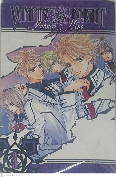 Gibi Vampire Knight Nº 3 Autor Hino, Matsuri (2007) [seminovo]
