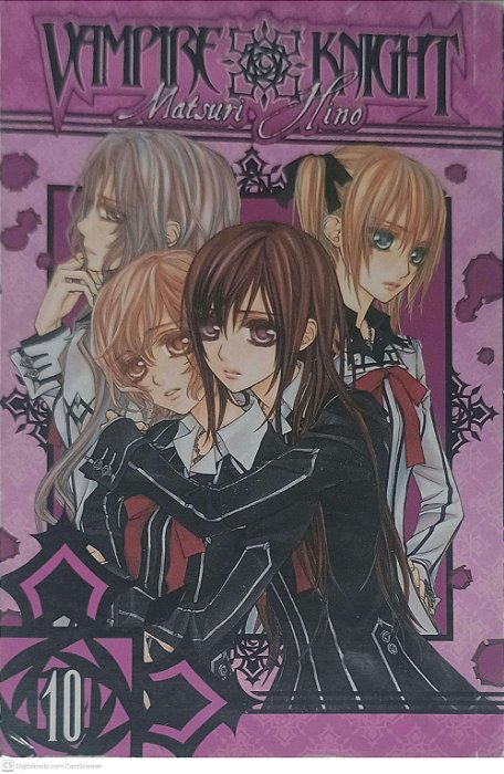 Gibi Vampire Knight Nº 10 Autor Hino, Matsuri (2010) [seminovo]