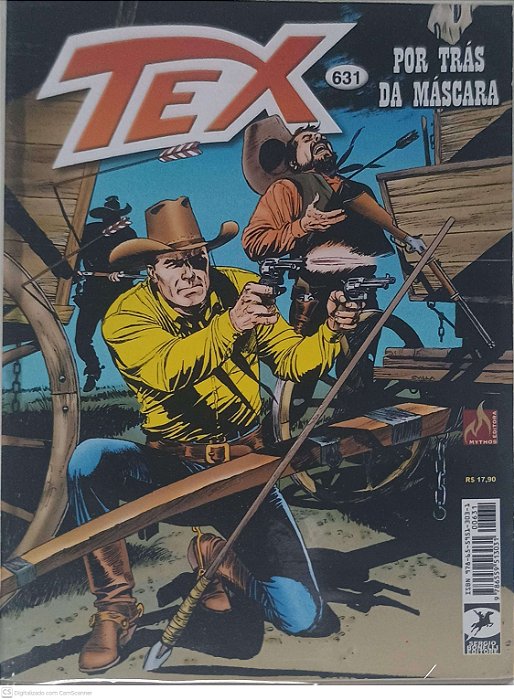 Gibi Tex Nº 631 por trás da Mascara Autor Benevento, Michele (2022) [seminovo]