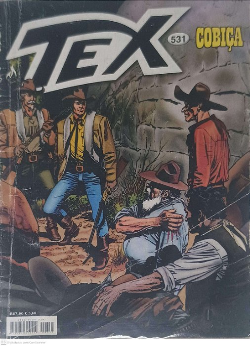 Gibi Tex Nº 531: Cobiça Autor Nizzi, Claudio (2014) [seminovo]