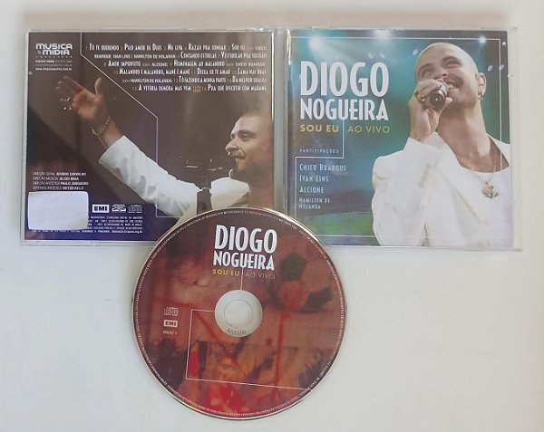 Cd Sou Eu / ao Vivo Interprete Diogo Nogueira [usado]