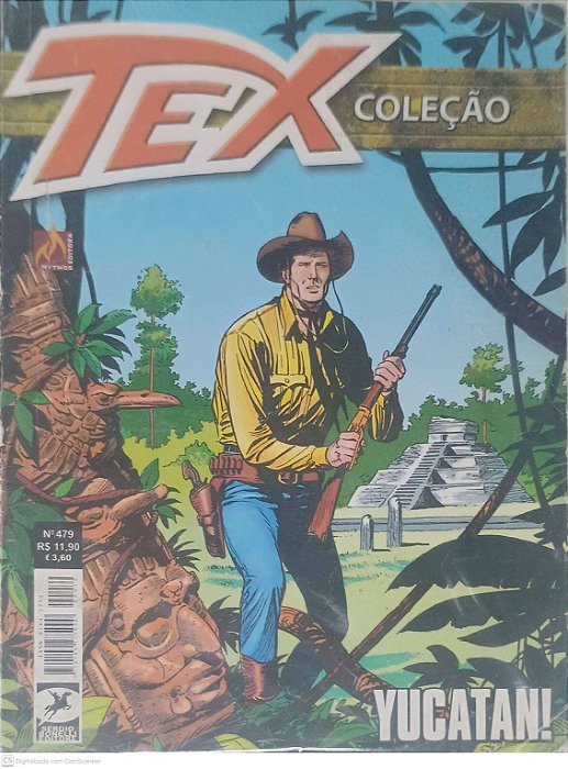 Gibi Tex Coleção Nº 479: Yucatan Autor Nizzi, Claudio (2019) [seminovo]