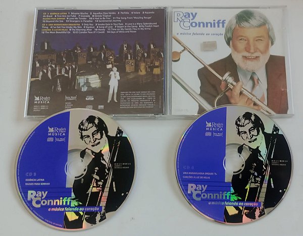Cd [cds 3 e 4] a Música Falando ao Coração Interprete Ray Conniff [seminovo]