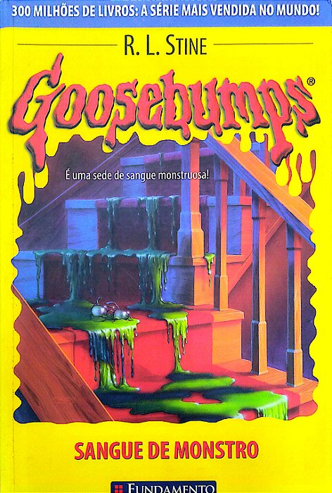 Livro Goosebumps: Sangue de Monstro Autor Stine, R. L. (2007) [usado]