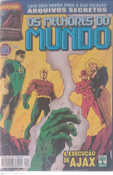 Gibi os Melhores do Mundo Nº 24: a Execução de Ajax Autor Kitson, Barry (1999) [seminovo]