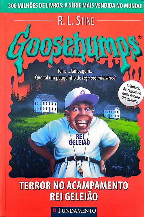 Livro Goosebumps: Terror no Acampamento Rei Geleião Autor Stine, R. L. (2009) [usado]
