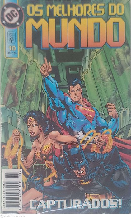 Gibi os Melhores do Mundo Nº 10: Capturados! Autor Porter, Howard (1998) [seminovo]