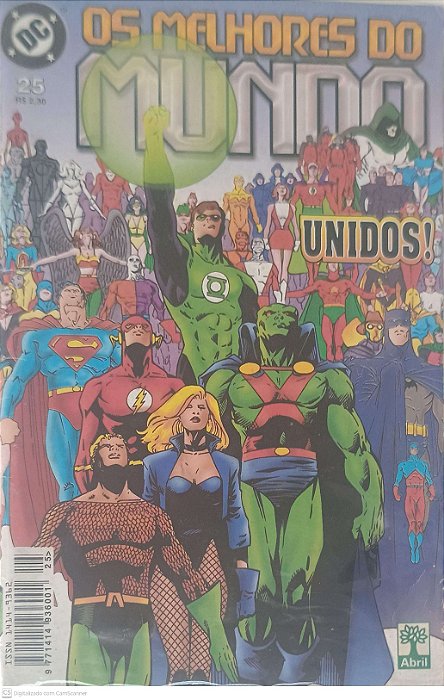Gibi os Melhores do Mundo Nº 25: Unidos! Autor Kitson, Barry (1999) [seminovo]