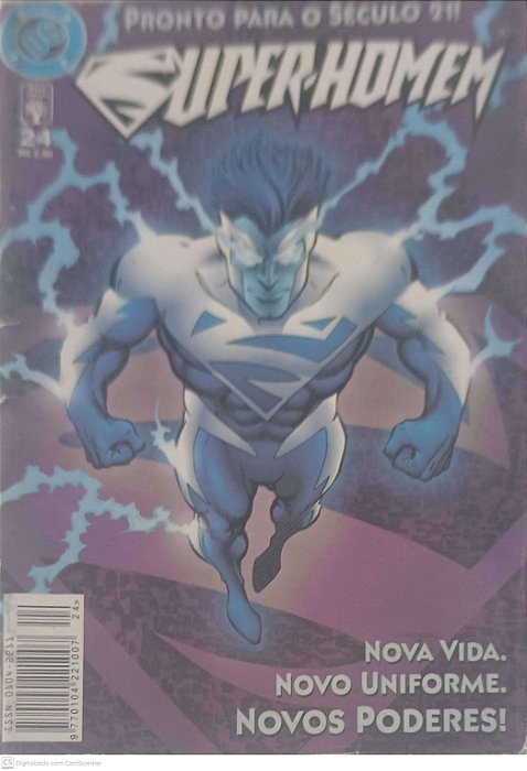 Gibi Super-homem Pronto para o Século 21 Nº 24 Autor Jurgens, Dan (1998) [seminovo]