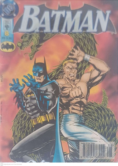 Gibi Batman Nº 8 Autor Nolan, Graham (1997) [seminovo]