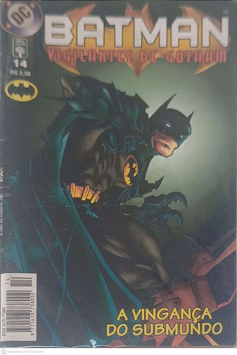 Gibi Batman Vigilantes de Gotham Nº 14: a Vingança do Submundo Autor Mcdaniel, Scott (1997) [seminovo]
