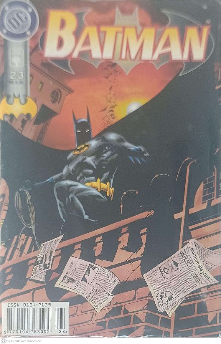 Gibi Batman Nº 23 Autor Nolan, Graham (1998) [seminovo]
