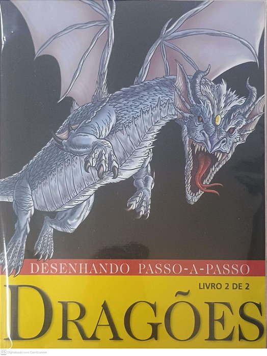 Livro Dragões: Desenhando Passo-a-passo Livro 2 de 2 Autor Escala [seminovo]