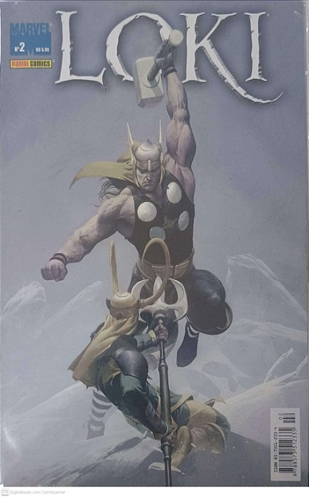 Gibi Loki Nº 2 Autor Ribic, Esad (2005) [seminovo]