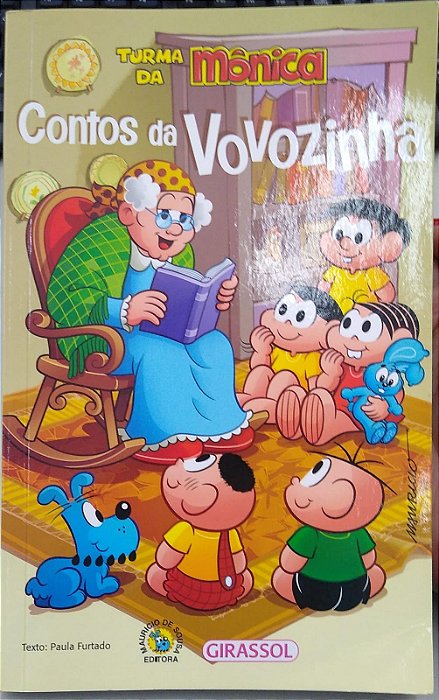 Gibi Turma da Mônica: Contos da Vovozinha Autor Furtado, Paula (2021) [usado]