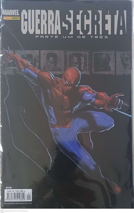 Gibi Guerra Secreta: Parte um de Três Autor Bendis, Brian Michael (2006) [seminovo]