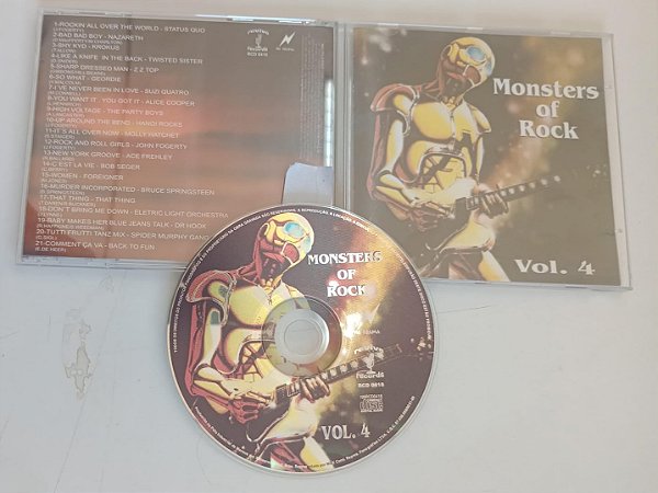Cd Monsters Of Rock 4 Interprete Vários Artistas (1999) [usado]