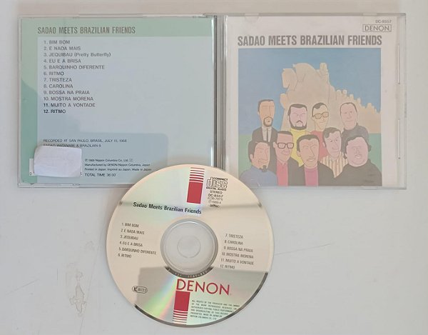 Cd Sadao Meets Brazilian Friends Interprete Sadao Watanabe (1989) [seminovo]
