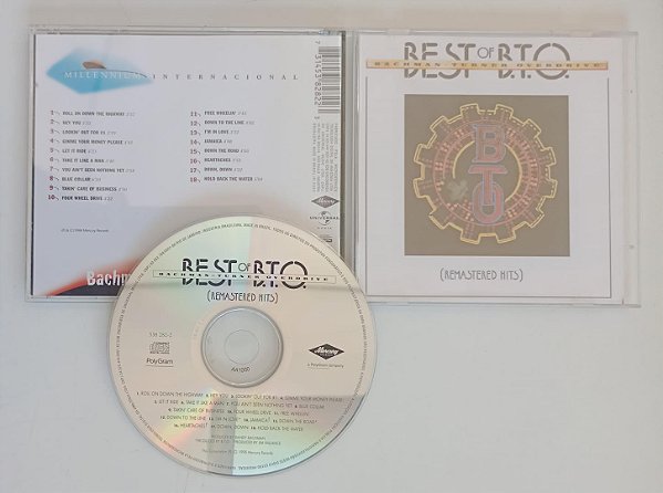 Cd Millennium / Remastered Hits Interprete Bachman-turner Overdrive (2000) [usado]