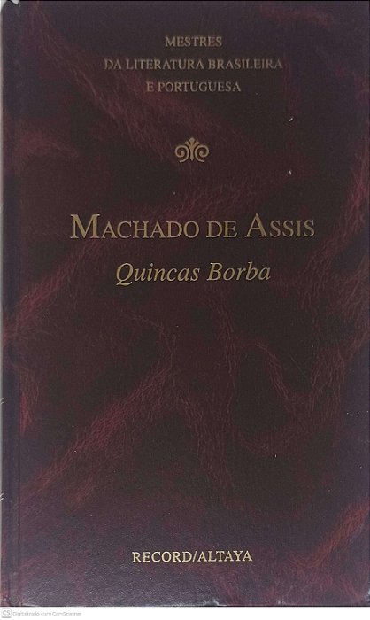 Livro Quincas Borba Autor Assis, Machado de [usado]