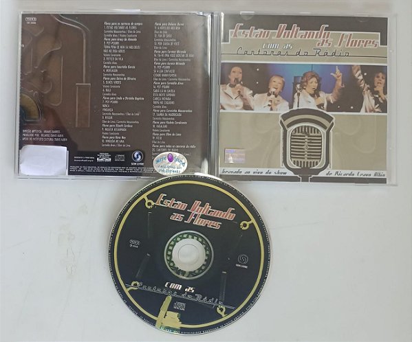 Cd Estão Voltando as Flores Interprete Cantoras do Rádio (2002) [seminovo]