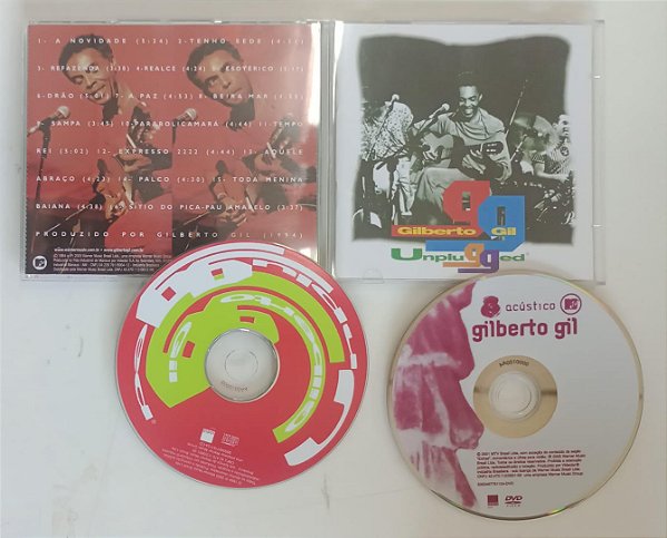 Cd Unplugged [c/ Dvd] Interprete Gilberto Gil (2005) [usado]