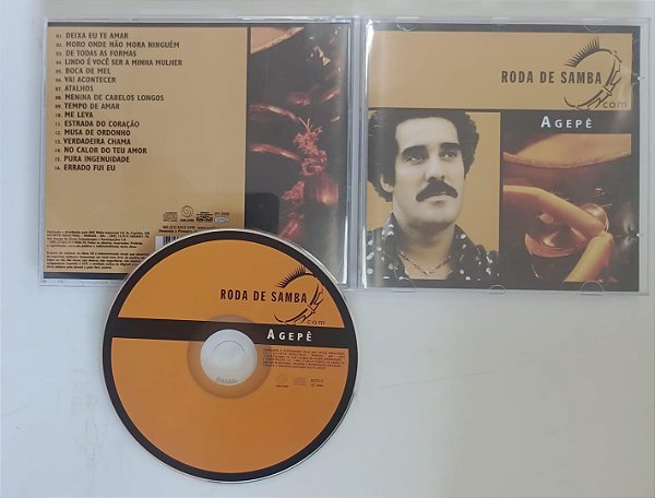 Cd Roda de Samba Interprete Agepê (2006) [usado]