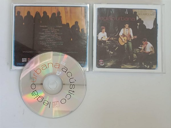 Cd Acústico Mtv Interprete Legião Urbana (1999) [usado]