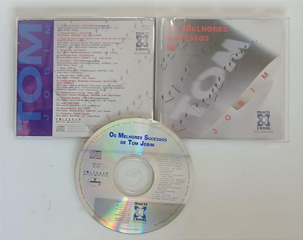 Cd os Melhores Sucessos Interprete Tom Jobim e Vários Artistas (1995) [seminovo]
