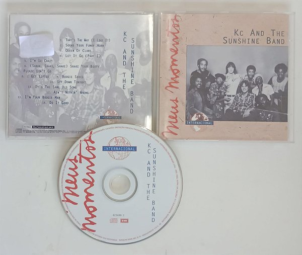 Cd [coletânea] Meus Momentos Interprete Kc And The Sunshine Band (1997) [usado]