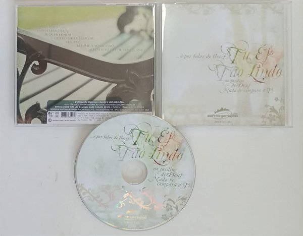 Cd Tu És Tão Lindo Interprete Antônio Cirilo [seminovo]