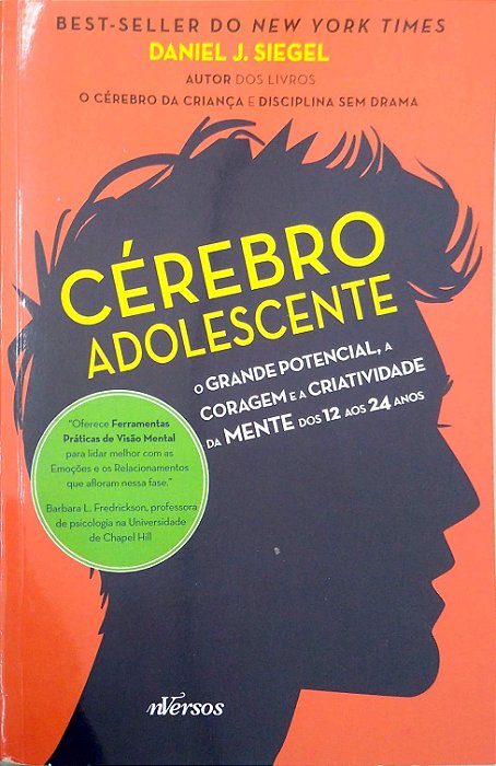Livro Cérebro Adolescente: o Grande Poterncial, a Coragem e a Criatividade da Mente dos 12 aos 24 Anos Autor Siegel, Daniel J. (2016) [seminovo]
