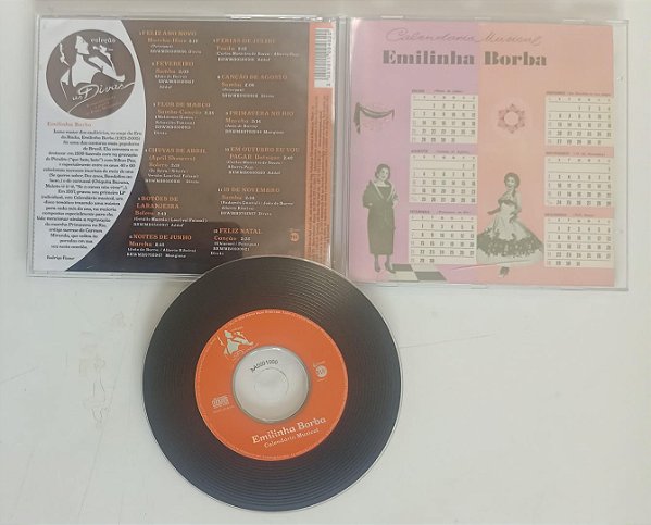 Cd Calendário Musical Interprete Emilinha Borba (2006) [usado]