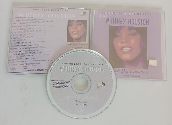 Cd Plays Whitney Houston Interprete Soundstar Orchestra [usado]