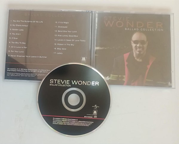 Cd Ballad Collection Interprete Stevie Wonder (1999) [usado]