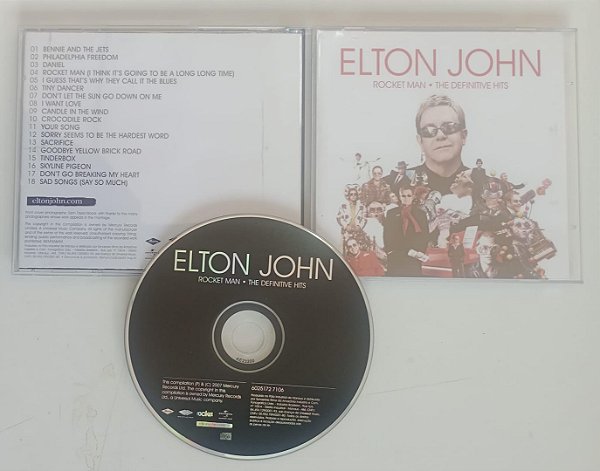 Cd Rocket Man / Definitive Hits Interprete Elton John (2007) [usado]