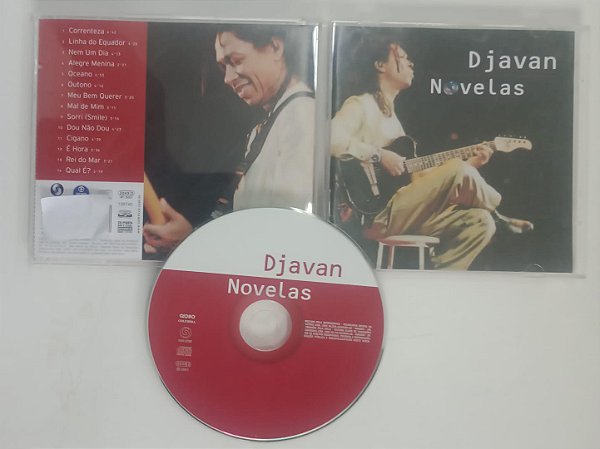Cd Novelas Interprete Djavan (2001) [usado]