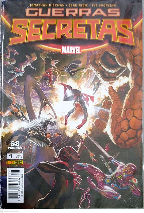 Gibi Guerras Secretas #1 Autor (2016) [usado]