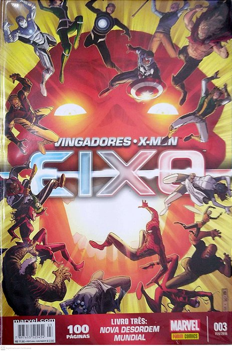 Gibi Vingadores & X-men: Eixo #3 Autor (2016) [usado]