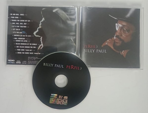 Cd Perfil / Coletânea Interprete Billy Paul (2001) [usado]