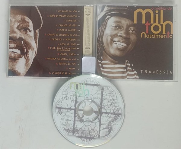 Cd Travessia / o Melhor Interprete Milton Nascimento (1998) [usado]
