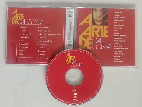 Cd a Arte de / Coletânea Interprete Gal Costa (2004) [usado]