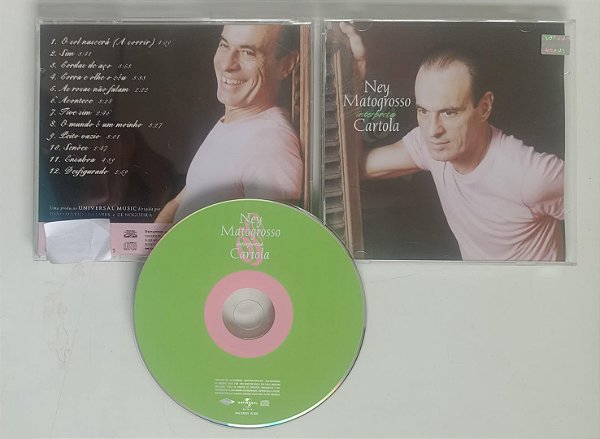 Cd Interpreta Cartola Interprete Ney Matogrosso (2002) [usado]