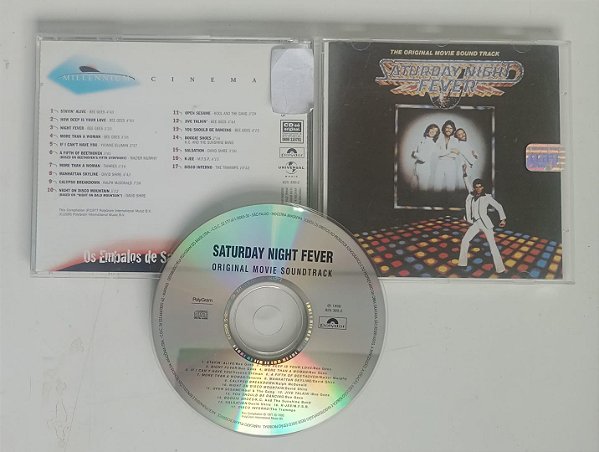 Cd os Embalos de Sábado À Noite / Saturday Night Fever Interprete Bee Gees e Vários Artistas (1998) [usado]