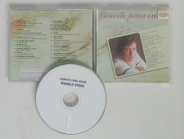 Cd Convite para Ouvir Interprete Manolo Otero (1988) [seminovo]