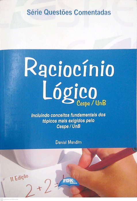 Livro Raciocínio Lógico Autor Mandim, Daniel (2007) [seminovo]