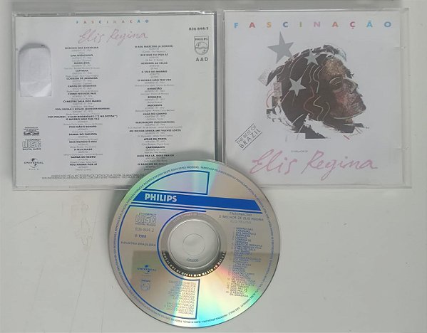 Cd Fascinação / Coletânea Interprete Elis Regina (1988) [usado]